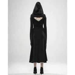 Punk Rave Hooded Dress - Shadowland 10 Punk Rave Hooded Dress - Shadowland -The Rock Shop - shop punk rave hooded dress shadowland5