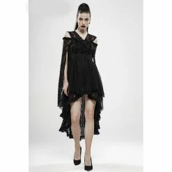 Punk Rave Hooded Dress - Spellbound -The Rock Shop - shop punk rave hooded dress spellbound255