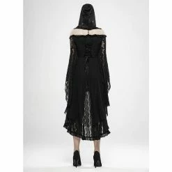 Punk Rave Hooded Dress - Spellbound -The Rock Shop - shop punk rave hooded dress spellbound5