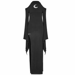 Punk Rave Maxi Dress - Lunaria 7 Punk Rave Maxi Dress - Lunaria -The Rock Shop - shop punk rave maxi dress lunaria3