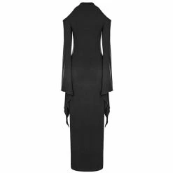 Punk Rave Maxi Dress - Lunaria 9 Punk Rave Maxi Dress - Lunaria -The Rock Shop - shop punk rave maxi dress lunaria5