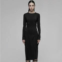 Punk Rave Midi Dress - Nobu