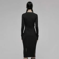 Punk Rave Midi Dress - Nobu 8 Punk Rave Midi Dress - Nobu -The Rock Shop - shop punk rave midi dress nobu3