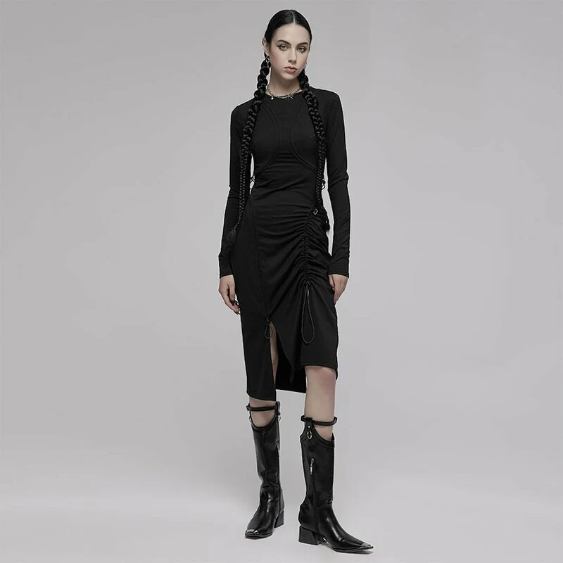 Punk Rave Midi Dress - Nobu 4 Punk Rave Midi Dress - Nobu - Image 4