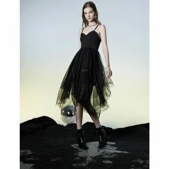 Punk Rave Midi Dress - Not Cute