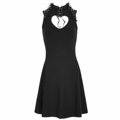 Punk Rave Mini Dress - Adorable 9 Punk Rave Mini Dress - Adorable -The Rock Shop - shop punk rave mini dress adorable4