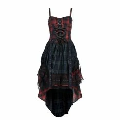Punk Rave Mini Dress - Grunge Queen -The Rock Shop - shop punk rave mini dress grunge queen6