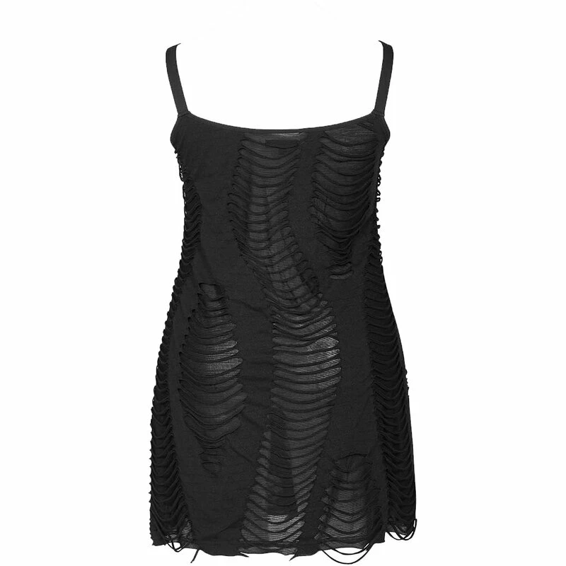 Punk Rave Plus Size Mini Dress - Hacked Up 5 Punk Rave Plus Size Mini Dress - Hacked Up - Image 5