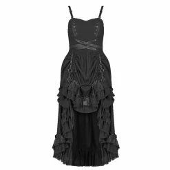 Punk Rave Steampunk Dress - Druidess -The Rock Shop - shop punk rave steampunk dress druidess5