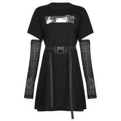 Punk Rave T-Shirt Dress - Hell Girl -The Rock Shop - shop punk rave t shirt dress hell girl6