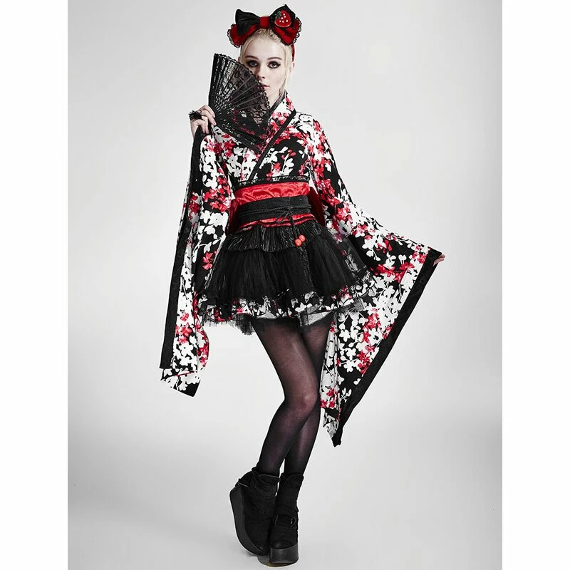 Pyon Pyon 4-Piece Kimono Dress - Sakura 3 Pyon Pyon 4-Piece Kimono Dress - Sakura - Image 3