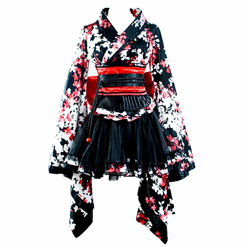 Pyon Pyon 4-Piece Kimono Dress - Sakura 6 Pyon Pyon 4-Piece Kimono Dress - Sakura - Image 6
