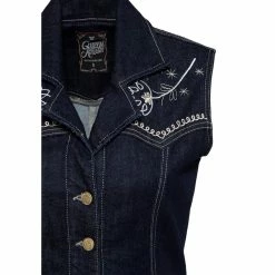 Queen Kerosin Pencil Dress - Flowers Western -The Rock Shop - shop queen kerosin pencil dress flowers western3