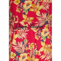Queen Kerosin Swing Dress - Hawaii Red -The Rock Shop - shop queen kerosin swing dress hawaii red5