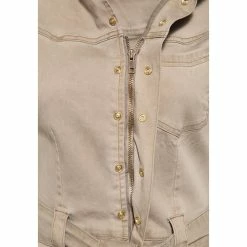 Queen Kerosin Workwear Dress - Blanko Khaki 6 Queen Kerosin Workwear Dress - Blanko Khaki -The Rock Shop - shop queen kerosin workwear dress blanko khaki3