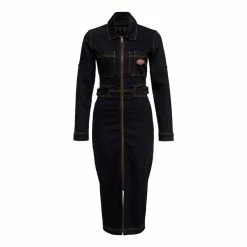 Queen Kerosin Workwear Dress - Motor Queen 11 Queen Kerosin Workwear Dress - Motor Queen -The Rock Shop - shop queen kerosin workwear dress motor queen6