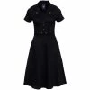 Queen Kerosin Workwear Dress - Swing Denim