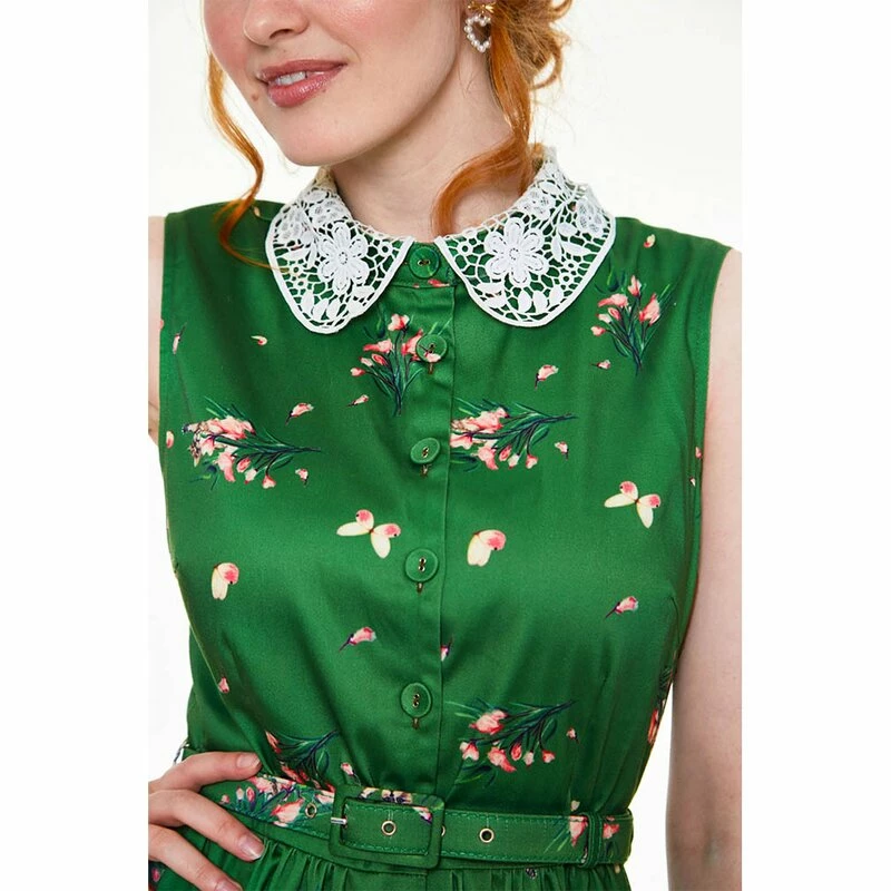 Voodoo Vixen Vintage Dress - Pinny Pine 4 Voodoo Vixen Vintage Dress - Pinny Pine - Image 4