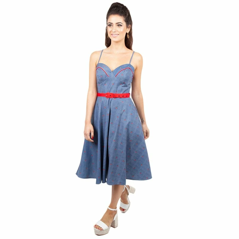 Voodoo Vixen Vintage Dress - Shelley 2 Voodoo Vixen Vintage Dress - Shelley - Image 2